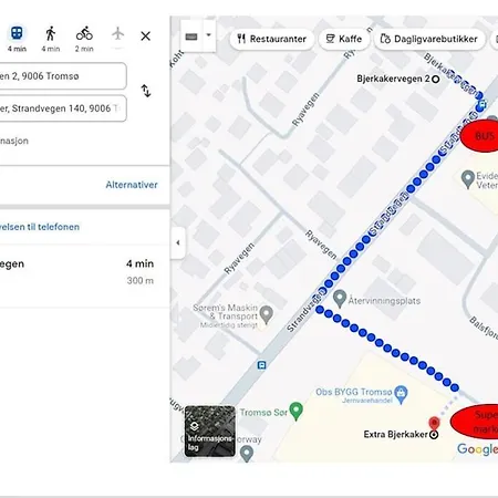 Romslig Hus Naert Alt Du Trenger بيت للعطل ترومسو